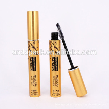 Sand Blasting Gold Mascara Tube